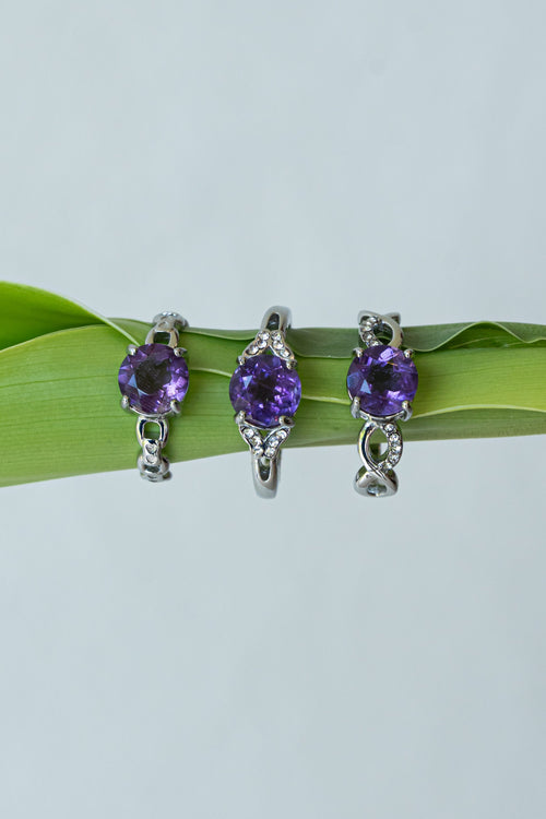 Amatista Redonda - Anillo - foto 189